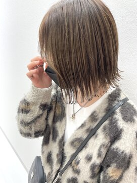 レノ(RENO) 切りっぱなし外ハネボブ@20代30代40代