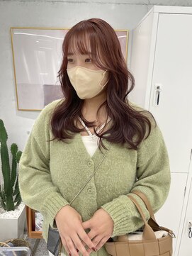 ローウェ 渋谷(Louwe) 秋にピッタリなボルドーカラー♪