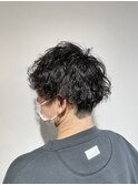 ツイストスパイラルパーマ　メンズカット