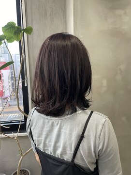 テトヘアー(teto hair) ラベンダーブラウン　透明感　秋カラー　こっくりカラー