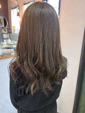 メラク(merak) オリーブベージュカラーカラー