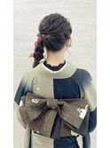 サイド編み下ろし