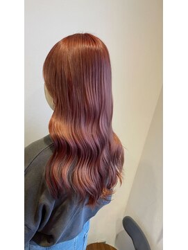 ヘアーラニッシュ 柏の葉キャンパス店(hair Lanish) カシスピンク/ブリーチ1回/20代30代40代