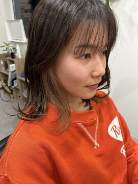 モイヘアー(moi hair) フェイスフレーミングカラー