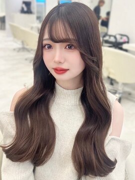 アイトーキョーエス 渋谷(AI TOKYO S) シアーカラー/シルキーベージュ/ブラントカット/セミディ