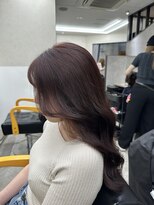 ラフィット 香椎(lafit)&nbsp;ミルクティーベージュダブルカラーインナーカラーケアブリーチ