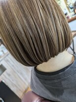 チアー ヘアリラクゼーション(cheer HAIRRELAXATION)&nbsp;ハイライトたっぷりボブ