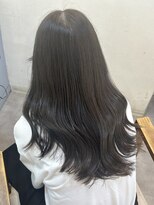 トッカ ヘアアンドトリートメント 難波店 ブリーチなしの透明感グレージュ◎