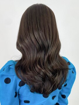 アイティーバイアルバム 松戸店(IT by ALBUM) くすみベージュ秋色オリーブカラー小顔透明感カラー_ba502471