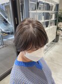 白髪染めしない白髪染め/ローライト/大人ショート