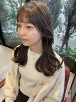 スニュウ(snuw)&nbsp;【snuw_ayano】ブリーチ無しカラー/オリーブカラー/透明感カラー