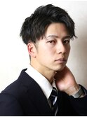 爽やかメンズビジネスセンターパートバーバー