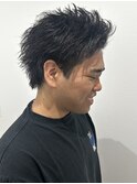 メンズスパイキーショートパーマツイストパーマニュアンスパーマ