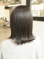 オルセン(OLSEN) ブリーチなし/オリーブ/ベージュ/透明感/透け感/20代/30代