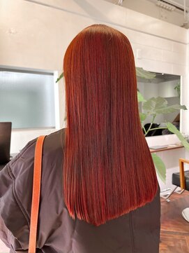 ラレイ ハラジュク(Lalei harajuku) 原宿縮毛矯正酸性ストレート髪質改善ミディアムストレート艶髪