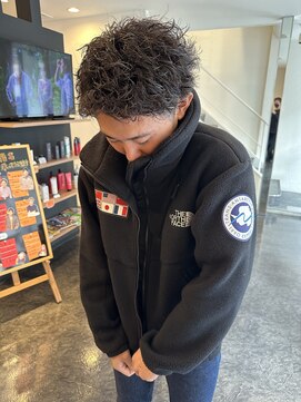 男を磨くメンズサロン オム グランド(HOMME GRAND) ショートツイストスパイラルパーマ