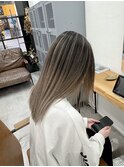 馴染むバレイヤージュ