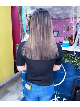 トーク 武庫之荘(TAL'KE) TAL’KE武庫之荘/バレイヤージュ×シルバー_490