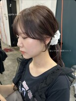 メゾンアトリエ(MaisonAtelier)&nbsp;顔周りカット×赤み消しカラー