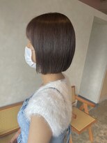 ユニカ 宇都宮(yunica)&nbsp;ミニボブ/オリーブグレージュ/透明感カラー