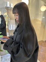 ジーナ 博多(Zina)&nbsp;アッシュグレージュ×ロング