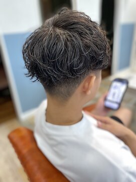 カザック(kazak) メンズ×シャドウパーマ