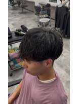 オム ブランシェ(HOMME BLANCHE’)&nbsp;【KAZUKI】2ヶ月後のシャドウパーマ