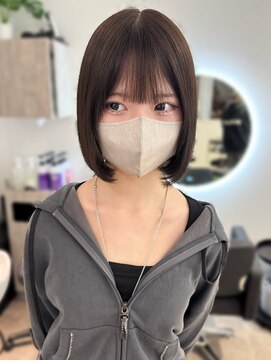 ホープ(hope) あご下2cm 内巻きボブ 梅田