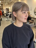 ラック 津田沼(LUCK)&nbsp;前髪パーマ ぱっつん前髪 ボブパーマ