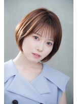 レム 仙台店(L.E.M)&nbsp;【丸みショートボブ/暖色カラー】