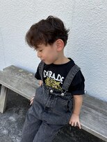 ヒントステーション フォーメンズ(HINTSTATION for Men's) 〈浅草 半個室〉キッズパーマ