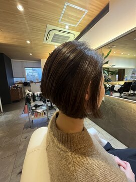 大人ショートボブ