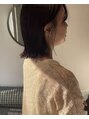 ヤーン(YARN)&nbsp;ナチュラルボブが得意です。時短スタイリングお任せください。