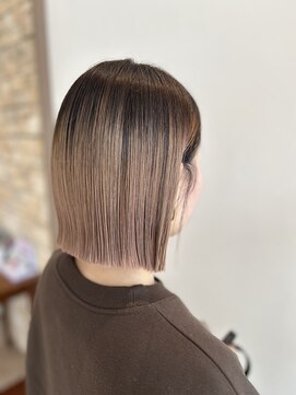 アメイジングヘアー 千歳店(AMAZING HAIR) 切りっぱなしボブ
