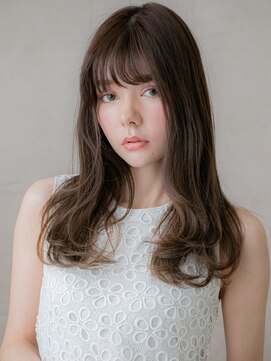 モッズヘア 越谷(mod's hair) 抜け感毛先パーマ大人ガーリーフェミニンロングX越谷20代30代