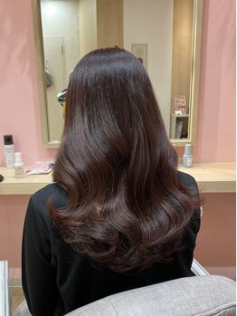 イーハトーヴヘアー(Yehatov)の写真/【二条駅徒歩5分】髪の内部から徹底補修し、毛先まで潤うツヤ髪に♪カラーとのセットで色モチもUPします☆