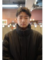 エディ(Edy)&nbsp;メンズスパイキーショートケアブリーチダブルカラーローライト