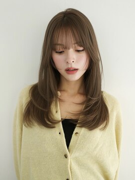 ノーム(NORME) "NORME人気no.1" ロングレイヤー×アッシュグレージュカラー