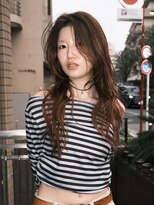 ランプ 代官山(the lamp)&nbsp;アッシュブラウンニュアンスレイヤーカットロング