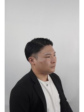 カズヘア 段原店(Kazu Hair) ツーブロ×七三