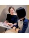 ファロルーエ(falo Ruhe)の写真/マンツーマン施術だから相談しやすい◎丁寧な技術と提案で毎日扱いやすい褒められヘアに。