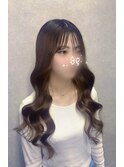 美髪ロングヘア