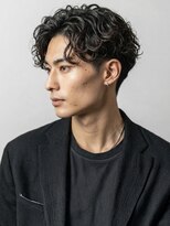 ヘアメイク ミチ 富田店(HAIRMAKE MICHI)&nbsp;【MICHI 富田店 芦田結加】波巻きパーマ センターパート 30代