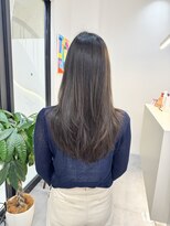エブリ(evri)&nbsp;ロングレイヤー　レイヤー　レイヤーカット　カット上手　前髪