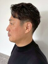 ラギッド 大野城店(RUGGED)&nbsp;メンズパーマ ニュアンスパーマ ツーブロック ビジネスヘア