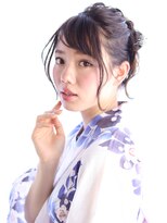 マルシェ(marche)&nbsp;kamei☆愛され浴衣お団子ヘアアレンジ