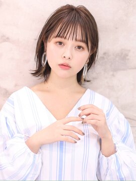 アンド ストーリーズ(&STORIES) ショート/ボブ【外ハネボブ/アッシュブラウン/ネオウルフ】