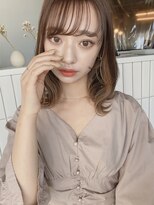 テオ(Theo)&nbsp;Theo / テディベージュ /  波巻き / ロブhair