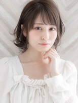 【ROMA銀座】20代30代40代/ブリーチなしアッシュ/小顔ボブウルフ