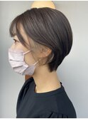 ショート×インナーカラー